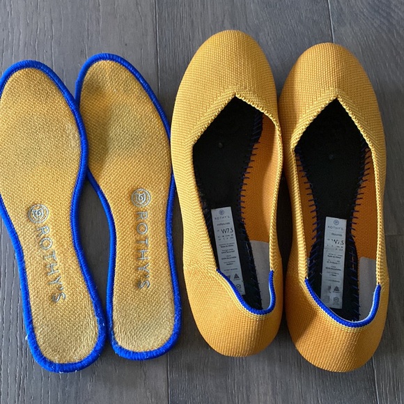 Rothys lemondrop flats - Picture 3 of 4